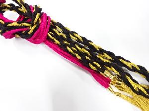 正絹　手組帯締め